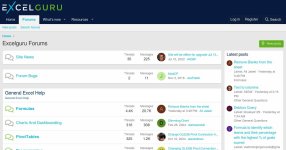 Excelguru Forum for Excel & Data Solutions
