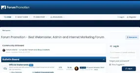 Forum Promotion - Best Webmaster, Admin and Internet Marketing Forum