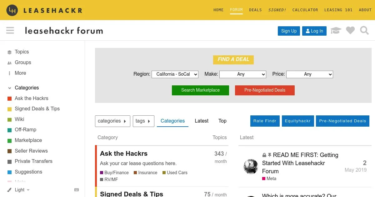 Leasehackr Forum: Car Leasing & Auto Deals Community